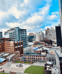 Rooftop view of Downtown Brooklyn