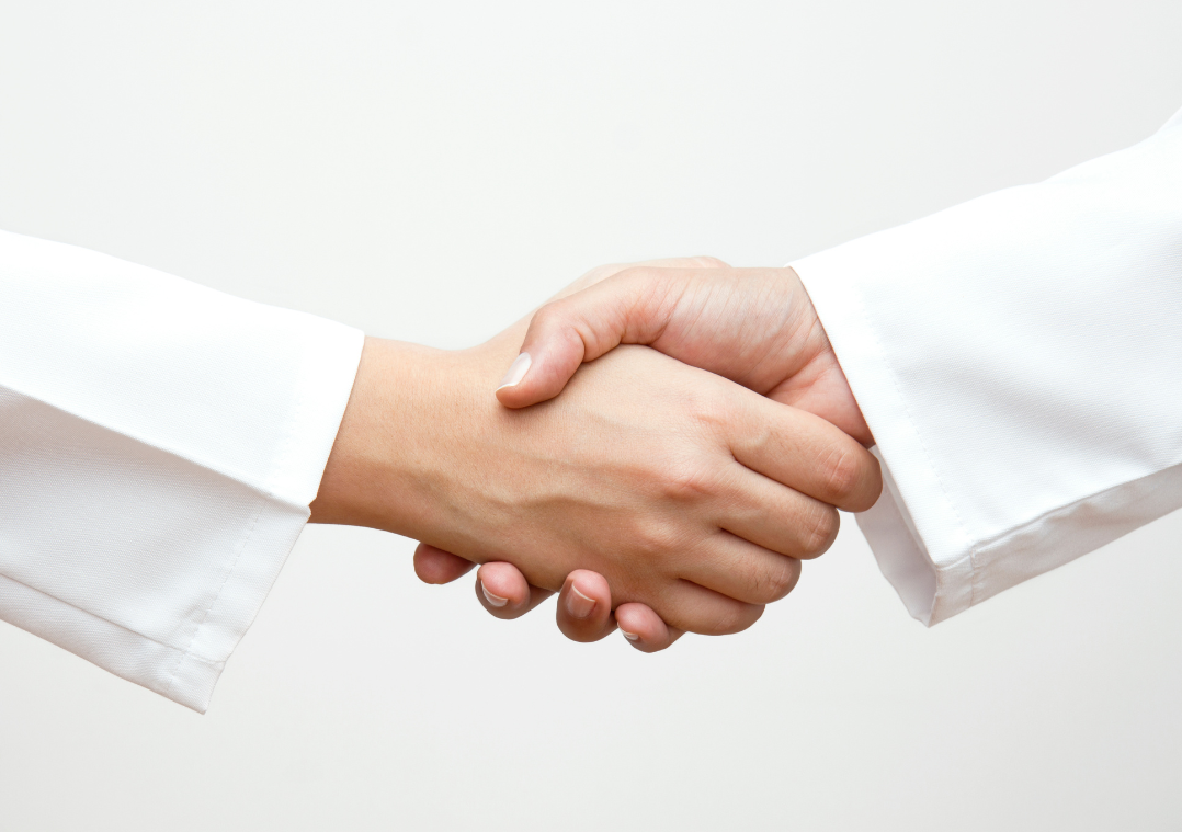 the Art of Networking handshake